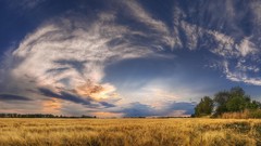 Landscapes nature clouds