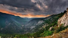 Landscapes nature clouds