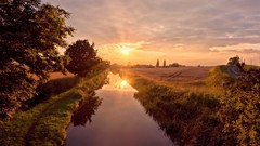 Landscapes nature clouds