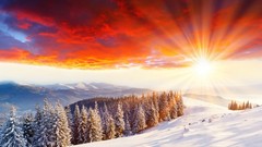 Landscapes nature clouds