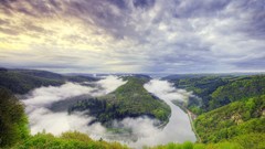 Landscapes nature clouds