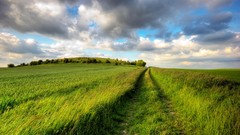 Landscapes nature clouds