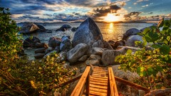 Landscapes nature clouds