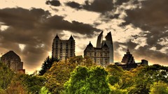 Landscapes nature clouds