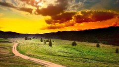 Landscapes nature clouds