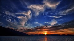 Landscapes nature clouds