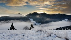 Landscapes nature clouds