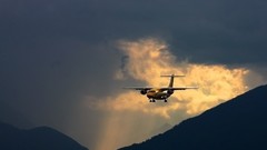 Landscapes nature clouds Aircraft