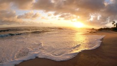Landscapes nature clouds Beaches