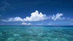 Landscapes nature clouds Beaches