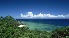 Landscapes nature clouds Beaches