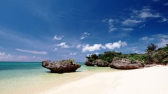 Landscapes nature clouds Beaches