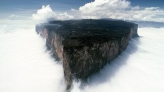 Landscapes nature clouds cliffs rocks forests south america 