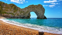 Landscapes nature clouds coast