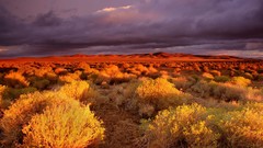Landscapes nature clouds deserts