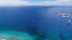 Landscapes nature clouds Easter Island chile pacific ocean