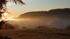 Landscapes nature clouds evening