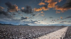 Landscapes nature clouds floor