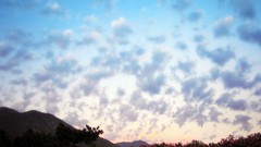Landscapes nature clouds hills skies