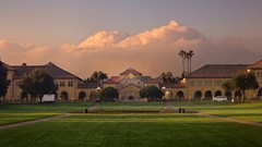 Landscapes nature clouds houses