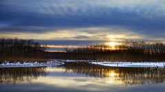 Landscapes nature clouds lakes reflections skyscapes