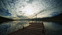 Landscapes nature clouds lakes skies skyscapes