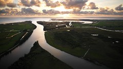 Landscapes nature clouds lithuania rivers Baltic states unseen 
