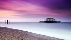 Landscapes nature clouds ocean Beaches