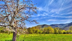 Landscapes nature clouds plains