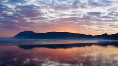 Landscapes nature clouds reflections