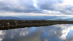 Landscapes nature clouds reflections