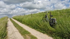 Landscapes nature clouds roads skylines motorbikes