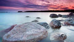 Landscapes nature clouds rocks skyscapes