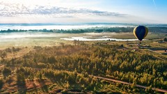 Landscapes nature clouds shadows sunlight skylines hot air 