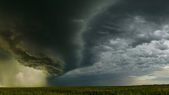 Landscapes nature clouds storm