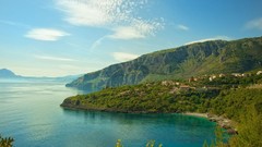 Landscapes nature coast Italy