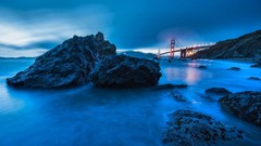 Landscapes nature coast rocks