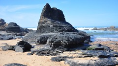Landscapes nature coast rocks Beaches