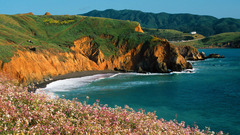 Landscapes nature coast Sea