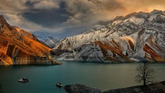 Landscapes nature dam rivers iran