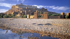 Landscapes nature deserts buildings