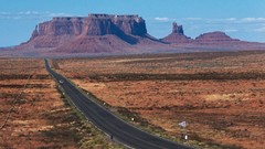 Landscapes nature deserts roads