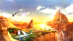 Landscapes nature Desktopography