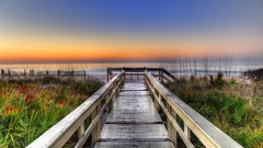 Landscapes nature dock