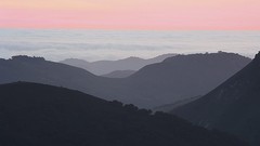 Landscapes nature dusk California