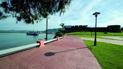 Landscapes nature embankment