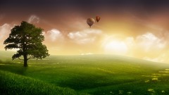 Landscapes nature fantasy art