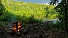 Landscapes nature fire