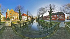 Landscapes nature fisheye effect