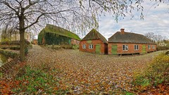 Landscapes nature fisheye effect